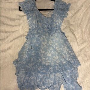 Altard state blue floral romper